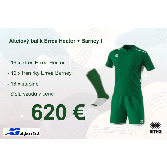 Akciový balík Errea Hector + Barney - 16 ks ! - hectorbarney