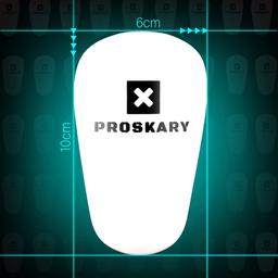 Chrániče Proskary Mini - 2farby - MINI_WHITE