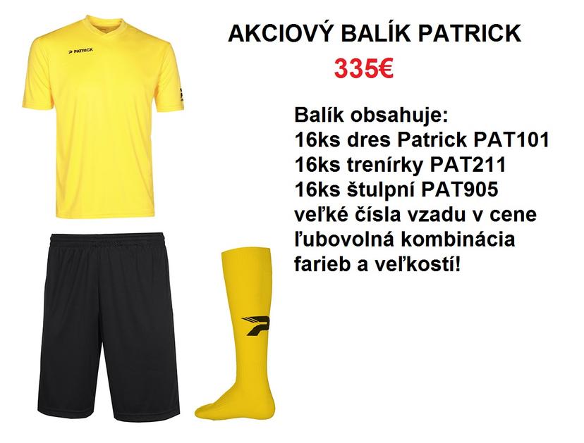 Akciový balík Patrick PAT101 / PAT211 - 16ks! - PAT_16