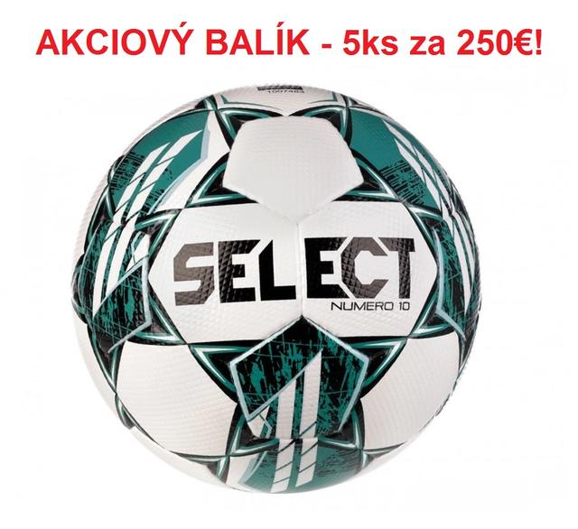 Akciový balík - 5ks futbalová lopta Select Numero 10 - 2023 za 250€! - NUMERO10_5AB