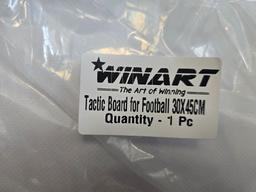 Magnetická taktická tabuľa na futbal Winart - 30 x 45 cm - 1814