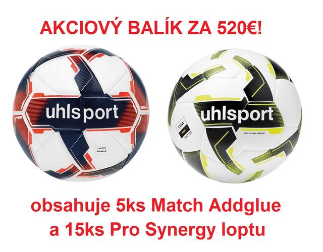 Akciový balík - 5ks Uhlsport Match Addglue a 15ks Uhlsport Pro Synergy - AB_Uhlsport_20ks
