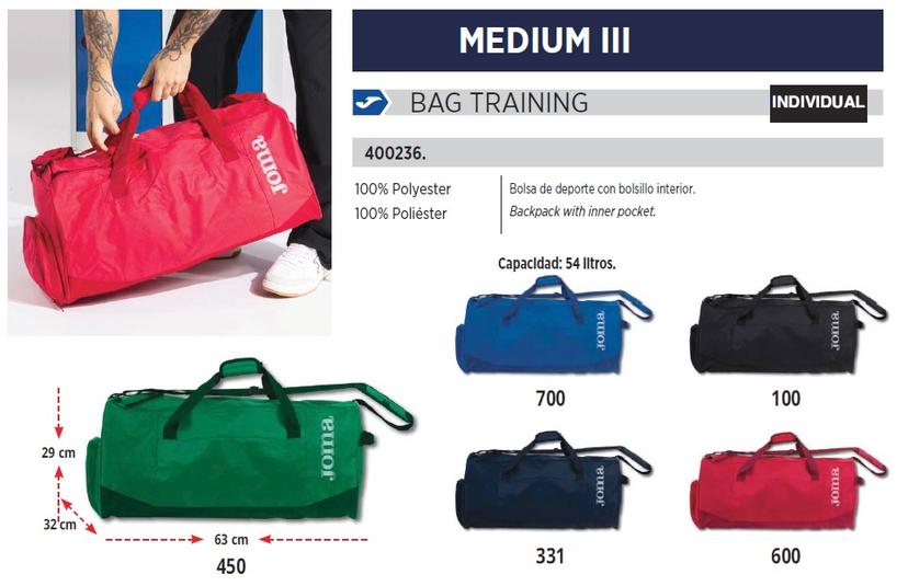 Športová taška Joma Medium III - 400236_1