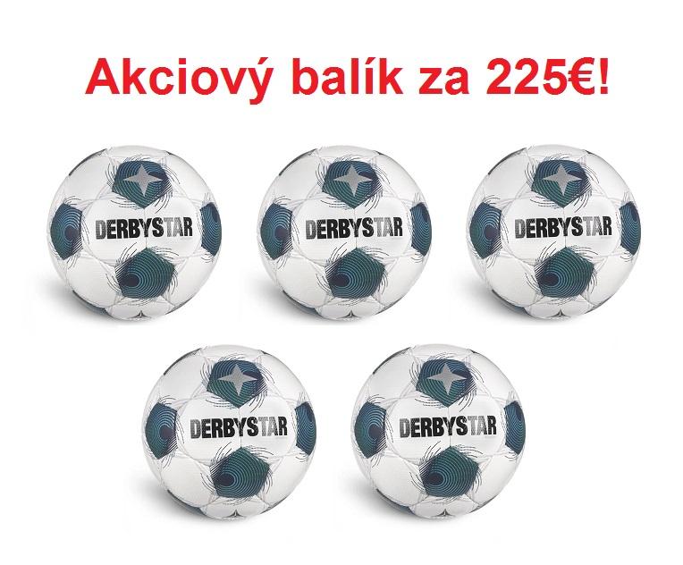 Akciový balík: Futbalová lopta Derbystar Apus APS - 5ks! - AB_APUS_APS_5
