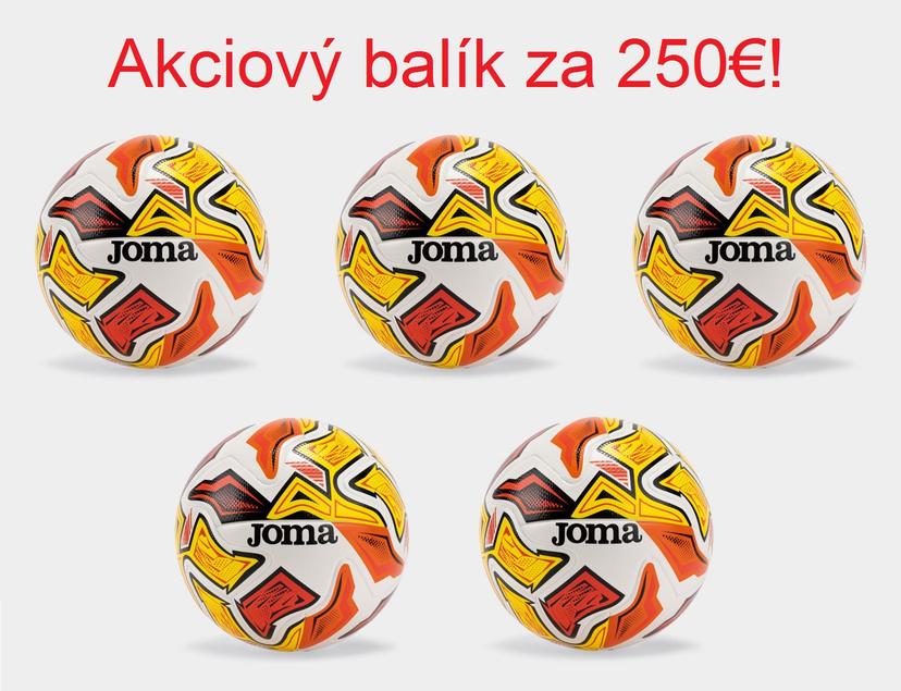 Akciový balík: Futbalová lopta Joma  Flame IV - 5ks! - 401958.609_5