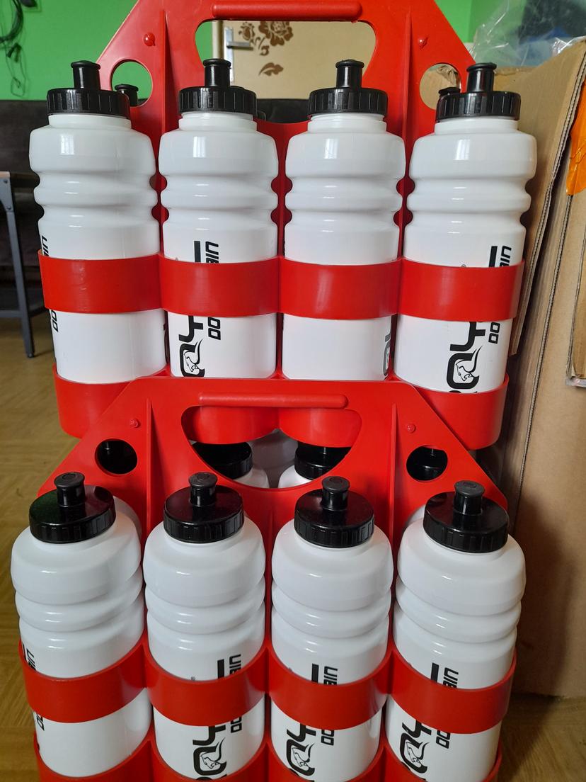Fľaše(8ks)+nosič - boorr