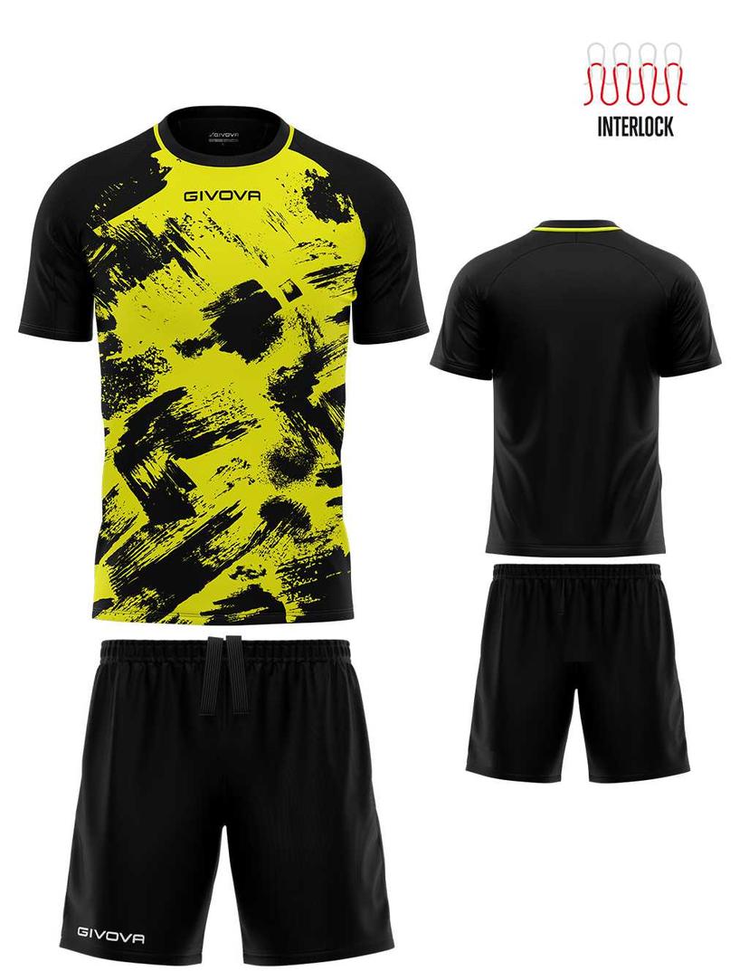 Dres+trenky Givova Art+štulpne Calza Calcio Grátis  - 3XSart