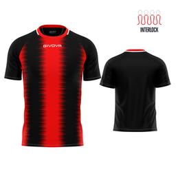 Dres Givova Stripe+trenky Capo+štulpne Calza Calcio - strM