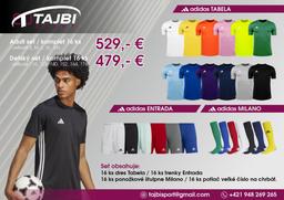 Sada dresov Adidas Tabela  - Tabela13