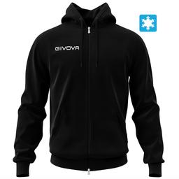 Mikina s kapucňou Givova Felpa King Full Zip - Kin1