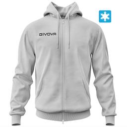 Mikina s kapucňou Givova Felpa King Full Zip - Kin1