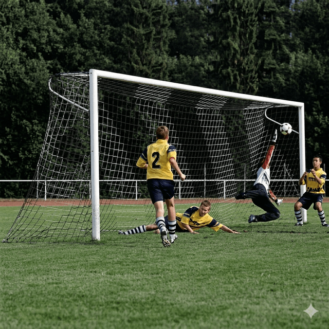 Sieť na bránu 7,5x2,5x2x2m čierno/biela Tajbisport - 1073-62