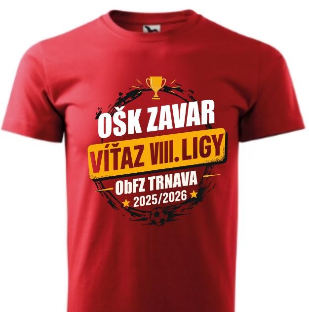 Tričko s potlačou majstri 25/26 Tajbisport - MAJ2526S