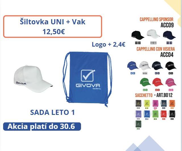 Šiltovka s vakom Givova AKCIA !!! Tajbisport - silvak