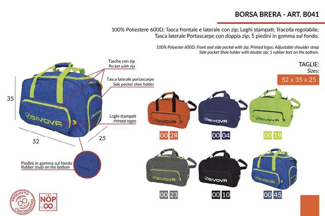 Taška Givova Borsa Brera Tajbisport - borsabrera