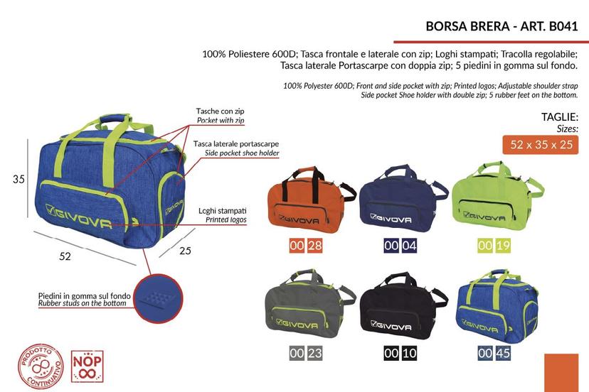 Taška Givova Borsa Brera Tajbisport - borsabrera