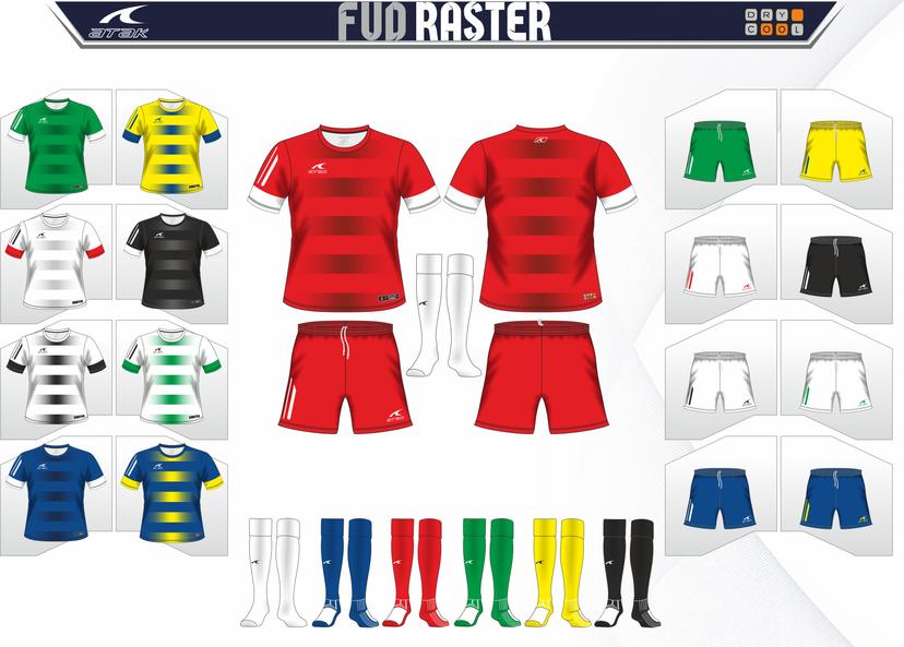 ATAK RASTER S FUTBAL SADA - FUS1040128 