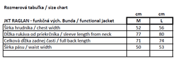 ATAK VÝCHADZKOVÁ BUNDA JKT RAGLAN - JKT0190M