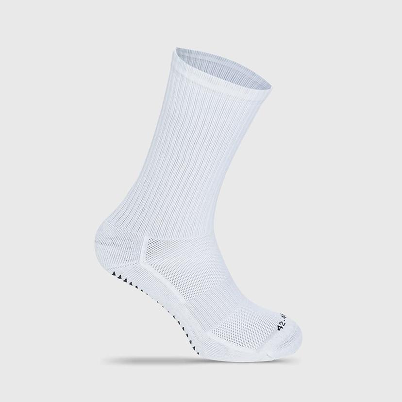 PROTIŠMYKOVÉ PONOŽKY R - biela3741