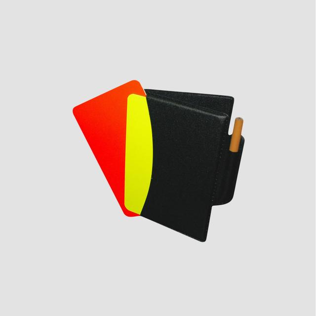 ROZHODCOVSKÉ KARTY SO ZÁPISNÍKOM - rozhodcovskekarty