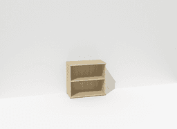 Stolová skrinka KUBIO - Stolová skrinka š.400 x v.730 x h.400 mm antracit