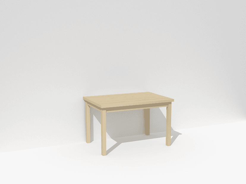 Jedálensky stôl KUBIO - š.1200 x v.750 x h.800 mm bardolino