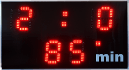 QUICK Sport svetelná tabuľa DERBY 9 + diaľkové ovládanie - SVETELNA TABULA DERBY 9 RADIO CONTROL