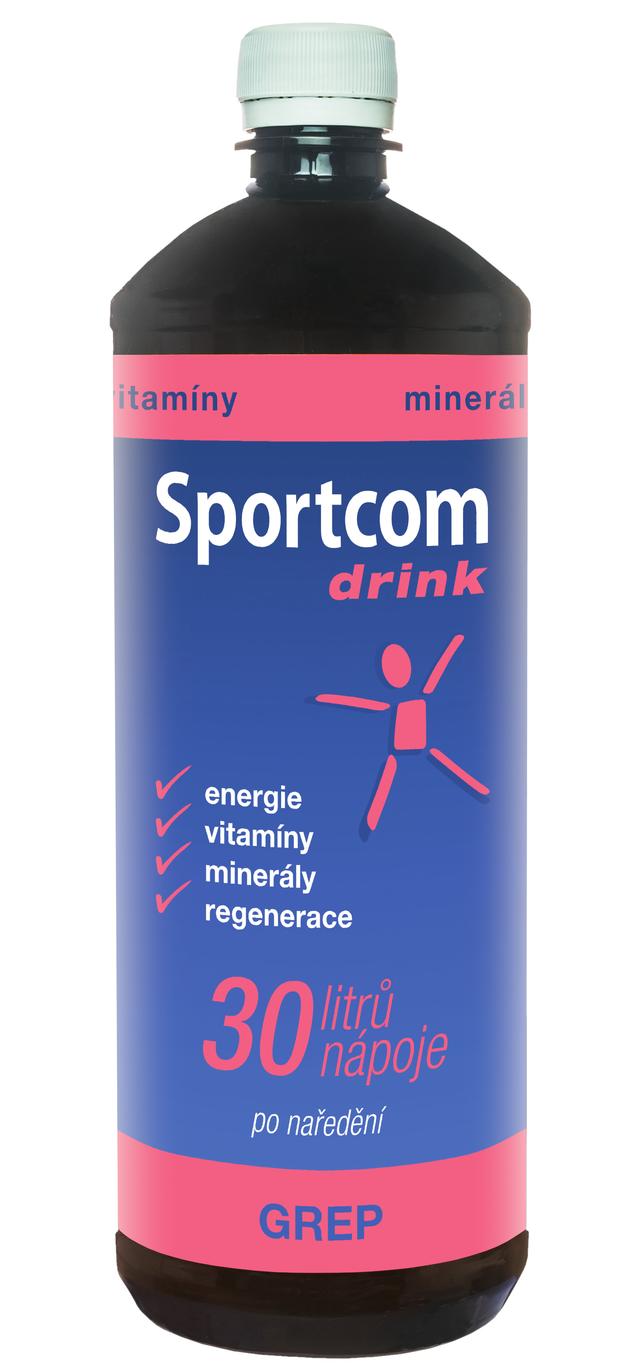  iontový / hypotonický / izotonický nápoj 1L  grep - Grepový nápoj 1000 ml