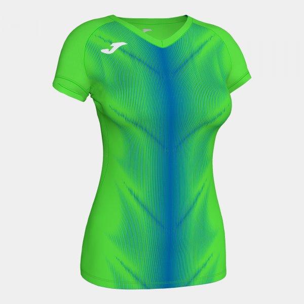 OLIMPIA T-SHIRT FLUOR GREEN-ROYAL S/S WOMAN - 900933.027 - 9998466546068