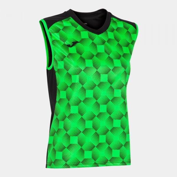 SUPERNOVA III SLEEVELESS SHIRT BLACK FLUOR GREEN - 901444.117 - 8424309612344