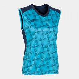 SUPERNOVA III SLEEVELESS SHIRT NAVY FLUOR TURQUOISE - 901444.342 - 8424309612504