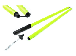 Kĺbová tyč 160cm set 8ks  - Ohýbacia slalomová tyč 160cm