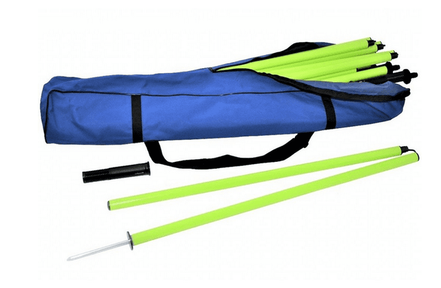 Kĺbová tyč 160cm set 8ks  - Ohýbacia slalomová tyč 160cm