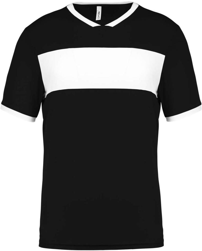 PA4001 KIDS' SHORT SLEEVE JERSEY - PA4001	4/6	Black/White