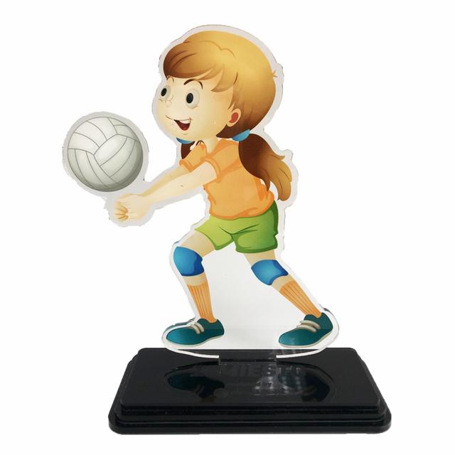 Akrylátová trofej - VOLEJBALOVÁ - AKRYLV02M