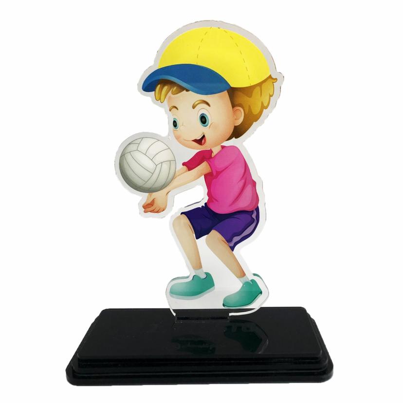 Akrylátová trofej - VOLEJBALOVÁ - AKRYLV03M