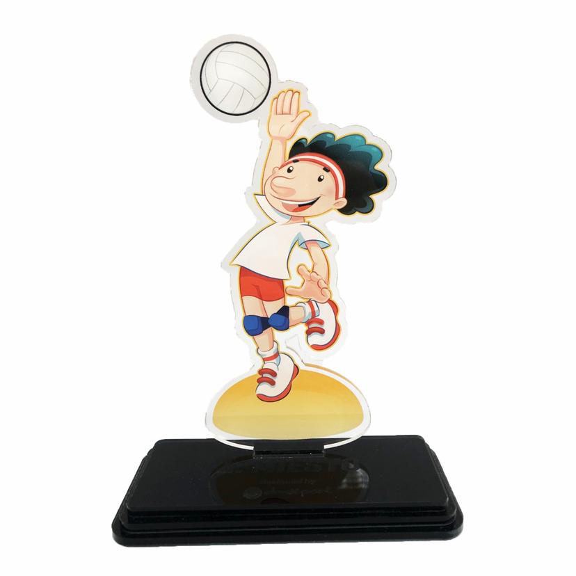 Akrylátová trofej - VOLEJBALOVÁ - AKRYLV01M