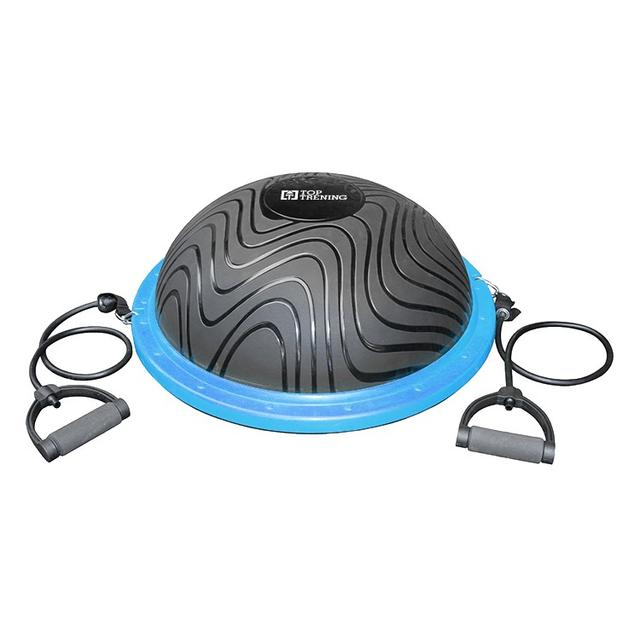 Balančná gumená lopta s logom TOP TRENING  60x24 cm - 8586022551086