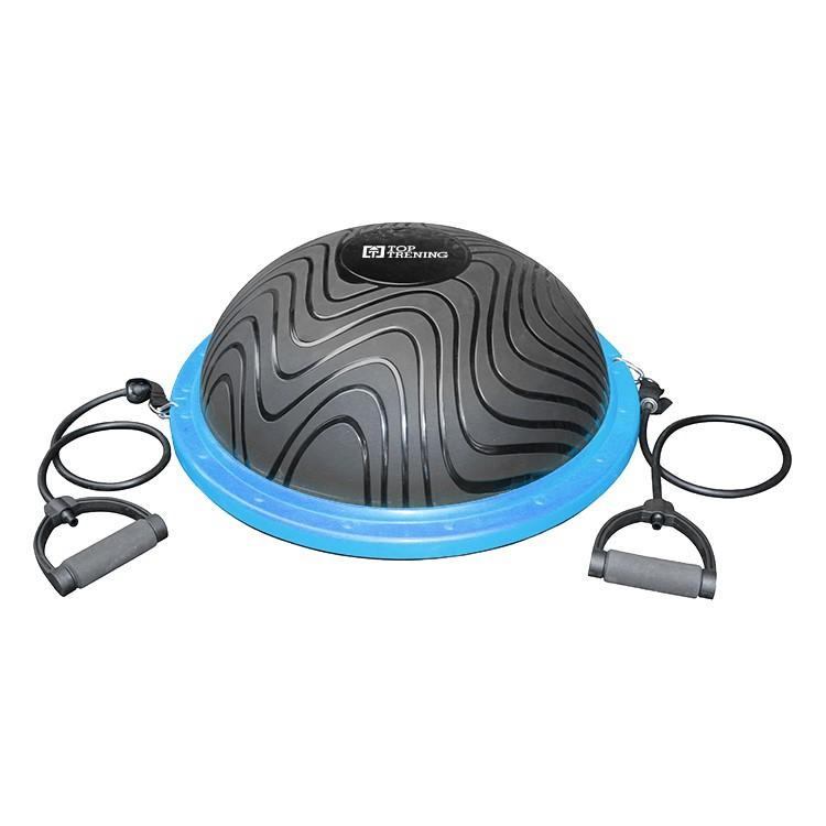 Balančná gumená lopta s logom TOP TRENING  60x24 cm - 8586022551086