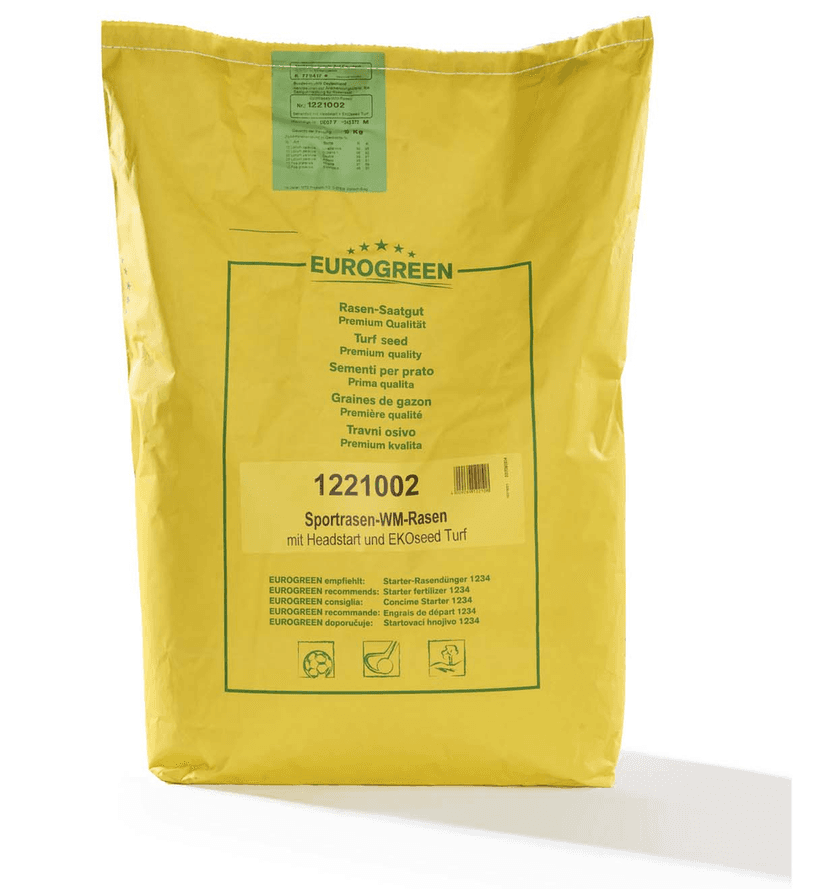 Trávne osivo – ŠPORTOVÁ ZMES WM-Rasen® s prípravkom ECOseed®Turf a Headstart® 10 kg - 1221002