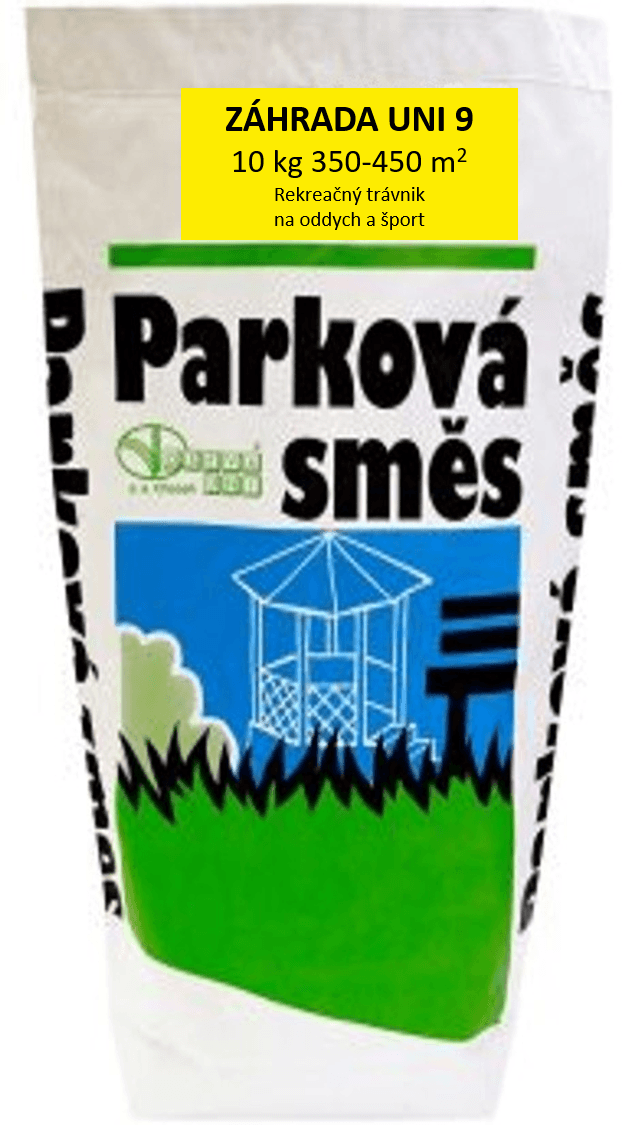 ZÁHRADA UNI9, rekreačný trávnik na oddych i šport, 10 kg - 8594018961092