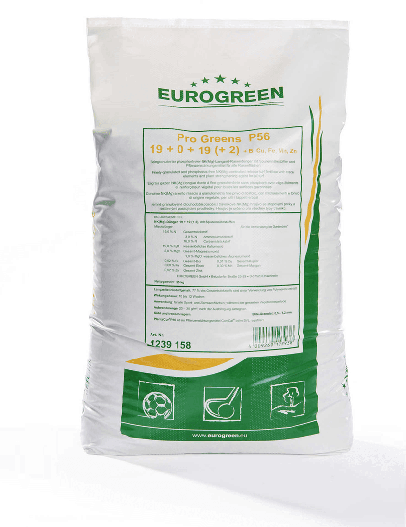 DLHODOBOPÔSOBIACE HNOJIVO – PRO GREENS P56 25 kg - 1239156