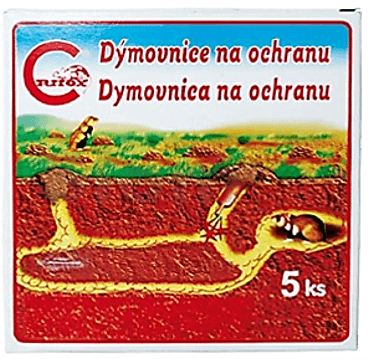Dymovnice proti krtom 5ks  - 5997378770916