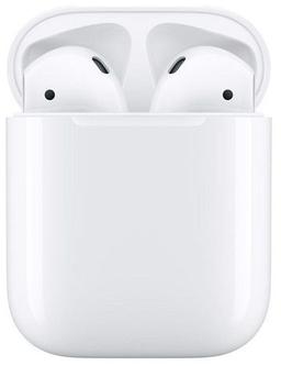 APPLE AIRPODS 2019 BIELE SLÚCHADLÁ S NABÍJACÍM PUZDROM - AIRPODS2019