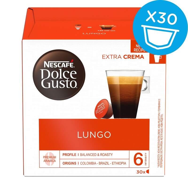 NESCAFÉ DOLCE GUSTO CAFFÉ LUNGO 30KS - LUNGO 30KS