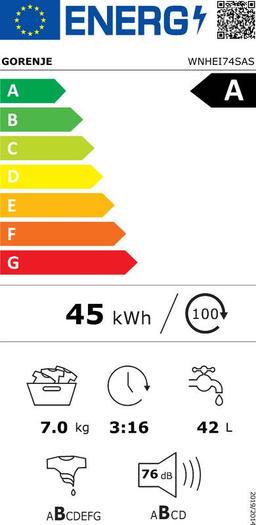 Gorenje WNHEI74SAS - WNHEI74SAS