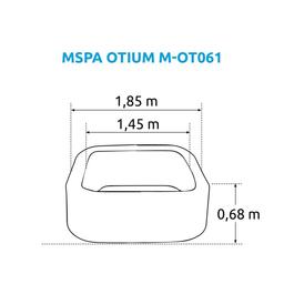 Nafukovacia vírivka MSPA Otium M-OT061 - M-OT062