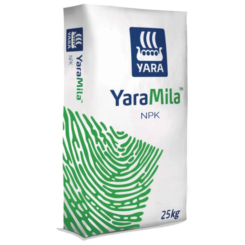 PROFI trávnikové hnojivo YaraMila NPK 10/24/24 + 2Mg +2S + mikroprvky B, Fe, Mn a Zn, 25kg - NEW789789