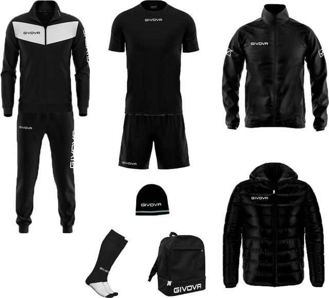 BOX GIVSPORT čierna-biela - 6564-l