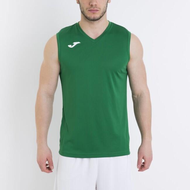 COMBI SHIRT GREEN SLEEVELESS - 100436.450-M